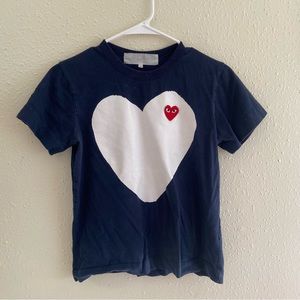Kids comme de garçons t-shirt